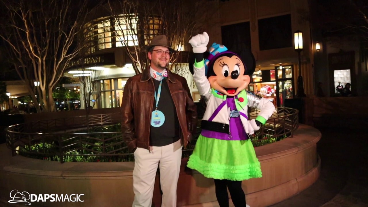 Mickey and Minnie at Disneyland After Dark: Pixar Nite