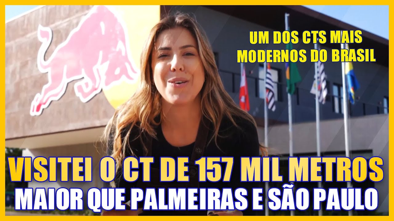 VISITEI O CT DE 157 MIL METROS E MAIOR QUE DE PALMEIRAS E SÃO PAULO! UM DOS MAIS MODERNOS DO BRASIL