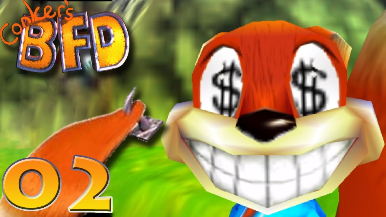 [BLIND] Gettin' Sum Dough | Conker's Bad Fur Day - Ep. 02