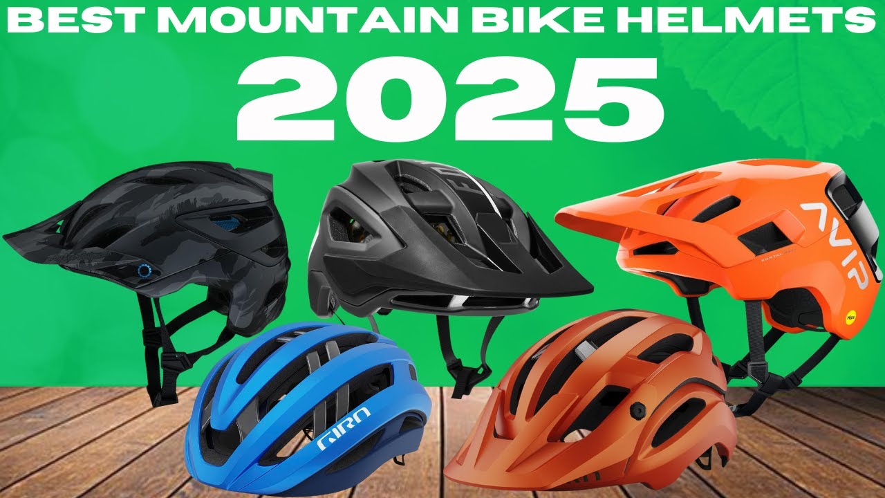 Top 5 Best mountain bike helmets 2025[Don't buy one without watching this]