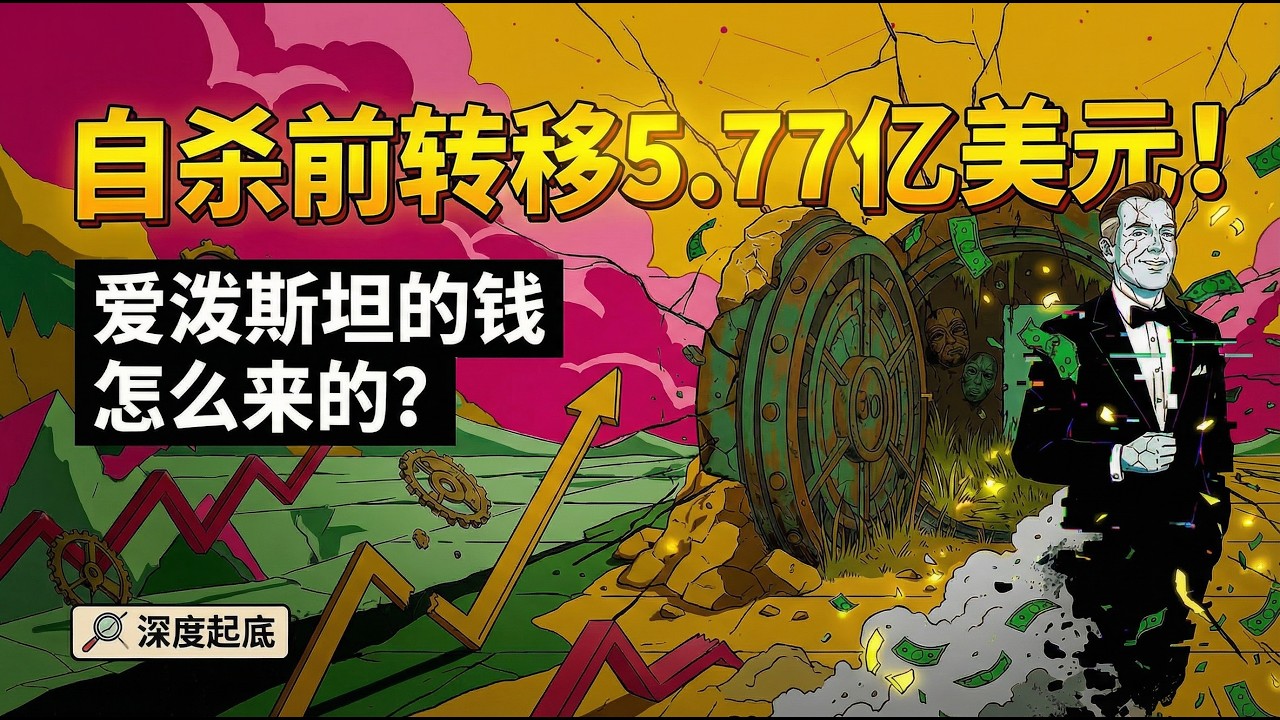 愛潑斯坦自殺前轉移了5.77億美元｜他是怎麼賺錢的