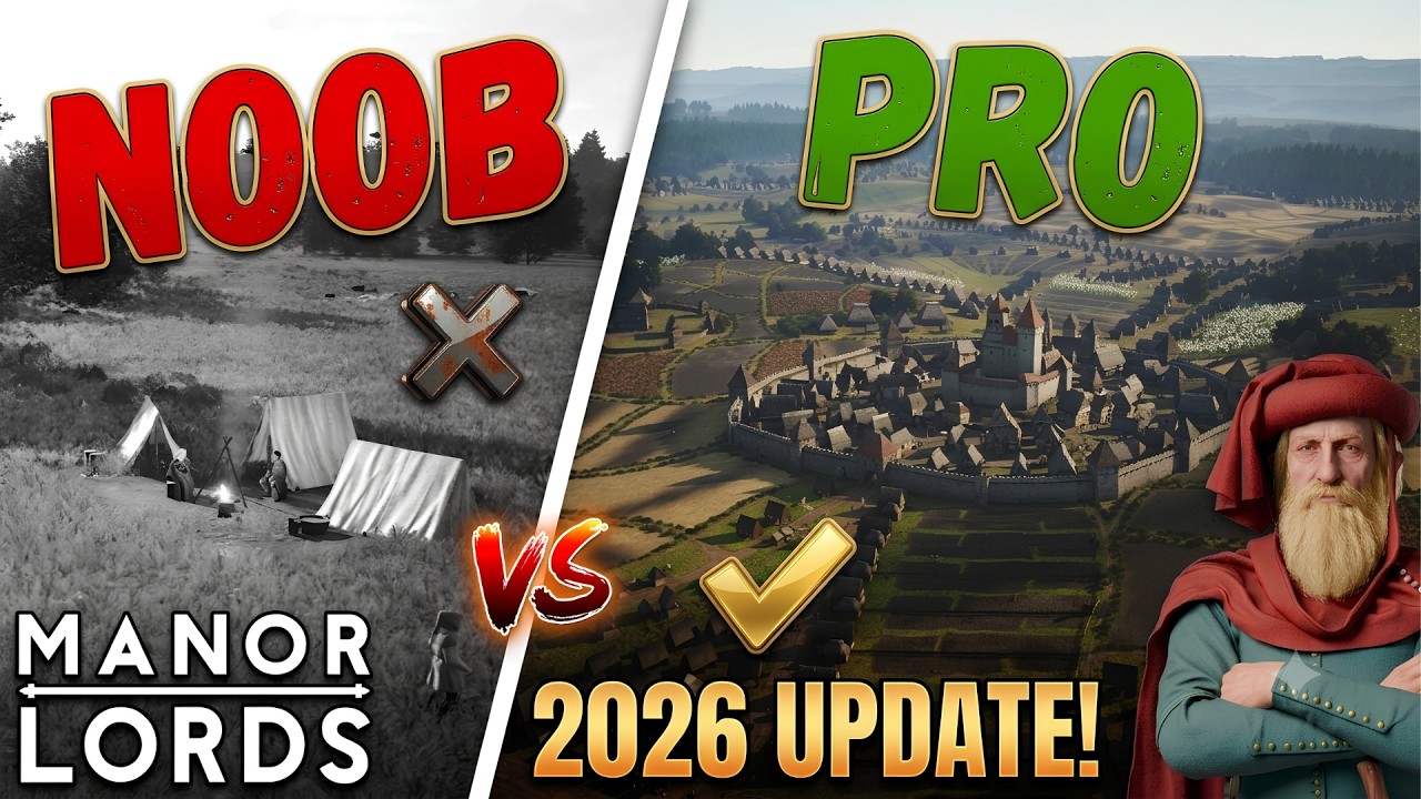 The ULTIMATE Beginners Guide 5.0 | The Best Start in Manor Lords! (NEW UPDATE 2026)
