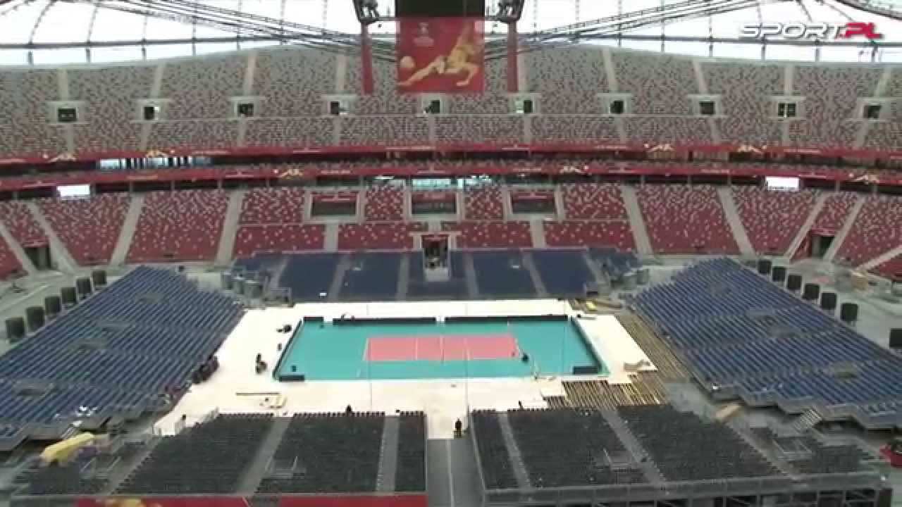 Zobacz Stadion Narodowy przed siatkarskimi Mistrzostwami Świata! [Sport.pl]