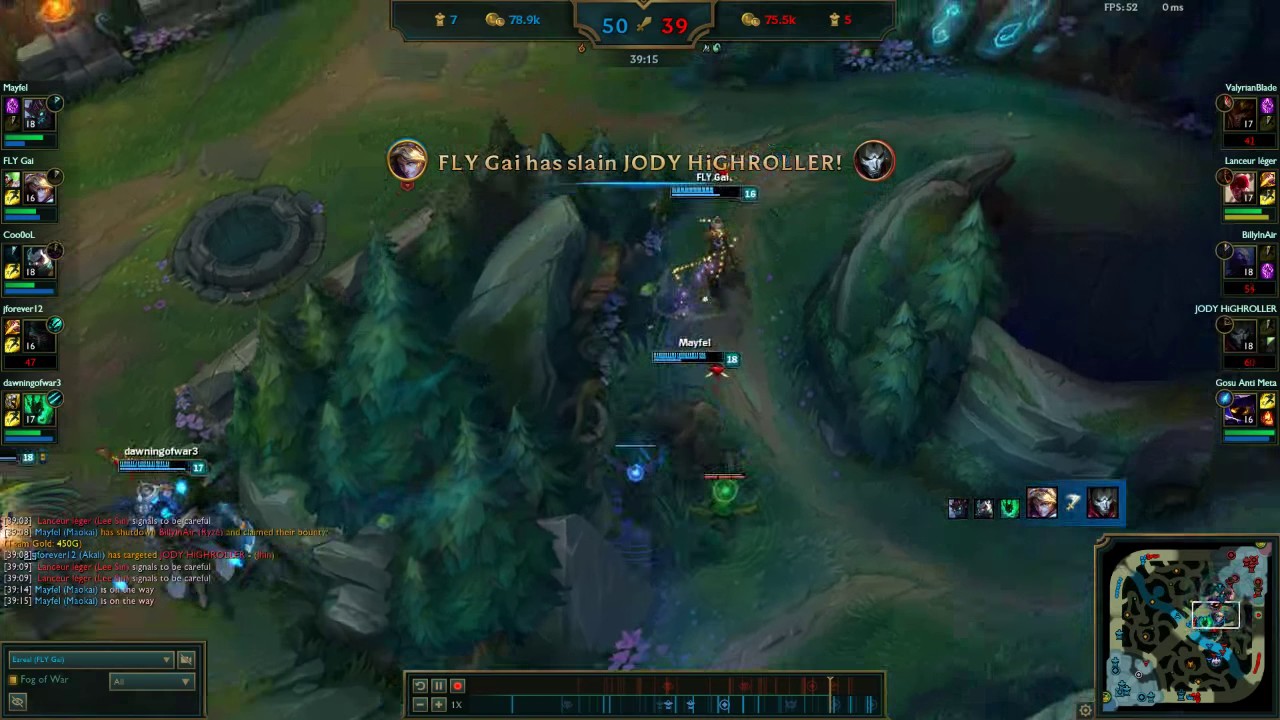 INSANE LETHALITY EZREAL PLAY 1V9 CLICKBAIT TITLE