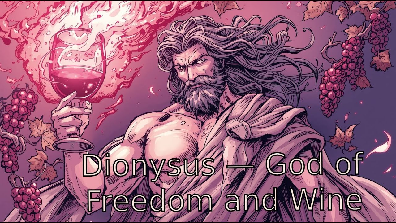Dionysus: God of Grapes, Wine, and Boundless Freedom.