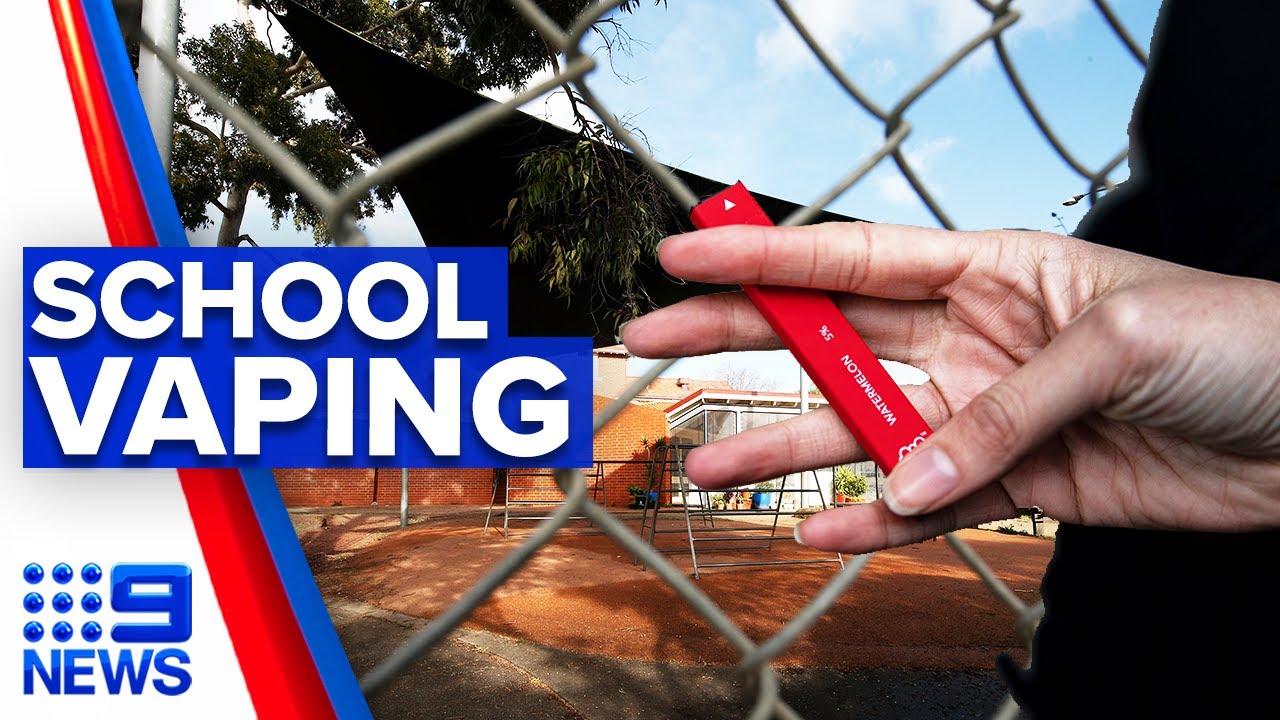 Vaping discovered inside classrooms | 9 News Australia