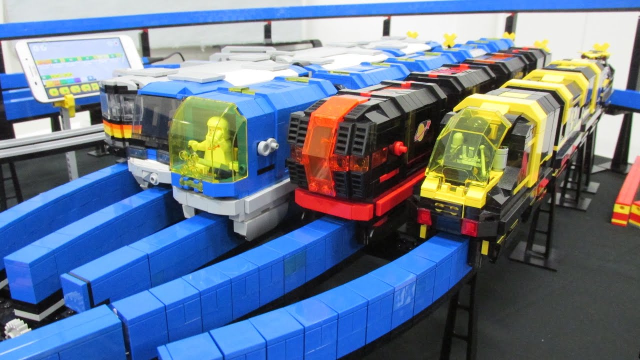 Lego Monorail and Zippar in Japan Brickfest 2025