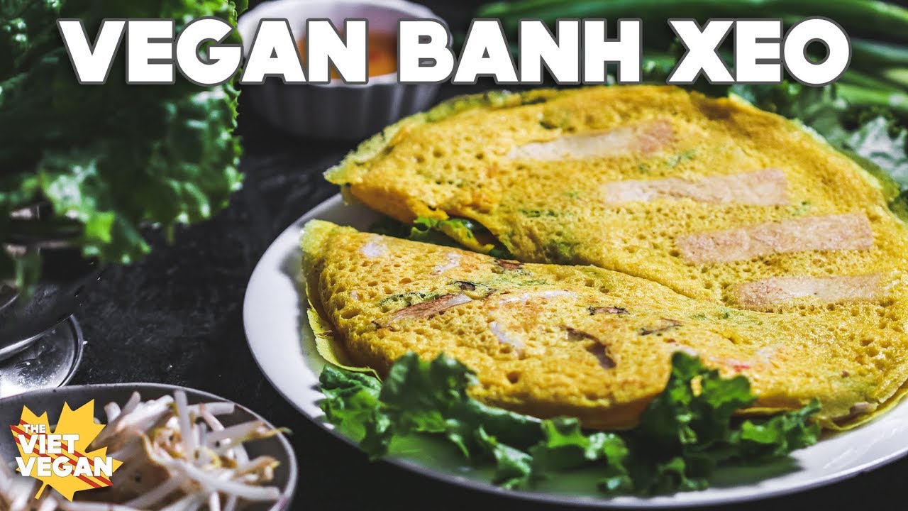 Vegan Bánh Xèo // Vietnamese Savoury Pancake