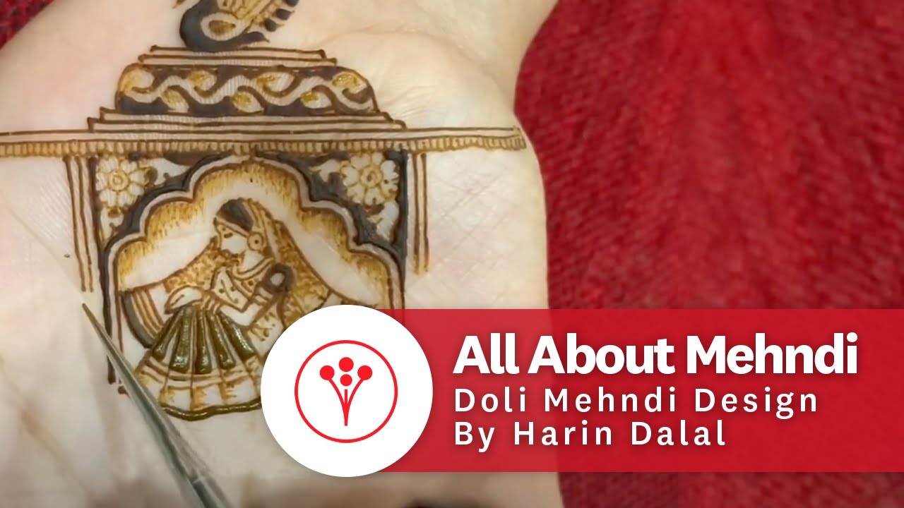 Doli Mehndi Design | Bridal Entry Mehndi Design By Harin Dalal | #BridalMehndi #MehndiDesigns
