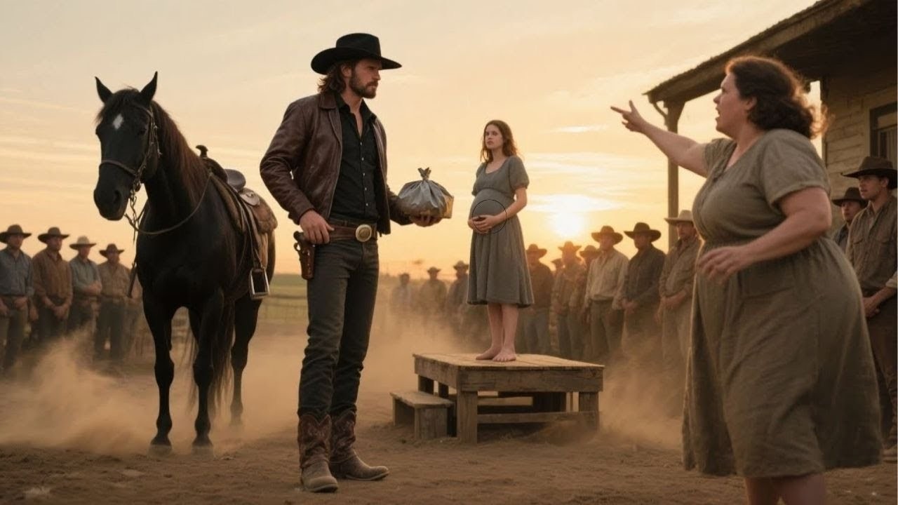 « Rancher solitaire acheta une jeune femme enceinte vendue par sa mère… puis trouva le miracle »