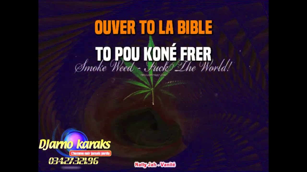 Natty Jah  -  Vanité (karaoke Reggae 2023 )