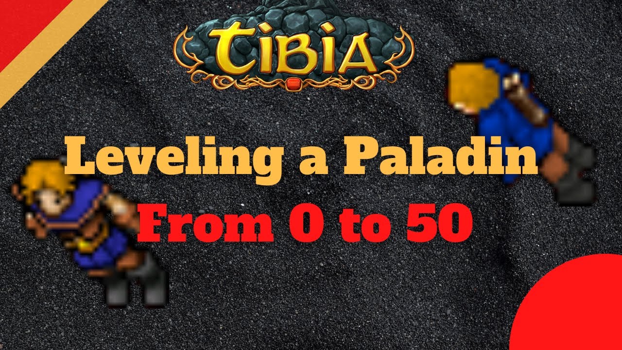 Начало игры Паладином с 0 в Tibia [Новый сервер]