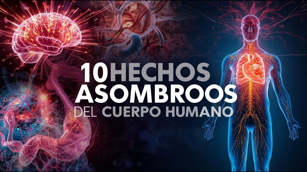 “10 Curiosidades del Cuerpo Humano que parecen mentira | 10 Datos En 10”