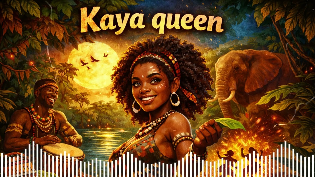 🌿🔥 KAYA QUEEN – Forest Girl Afro Vibe 🔥🌿