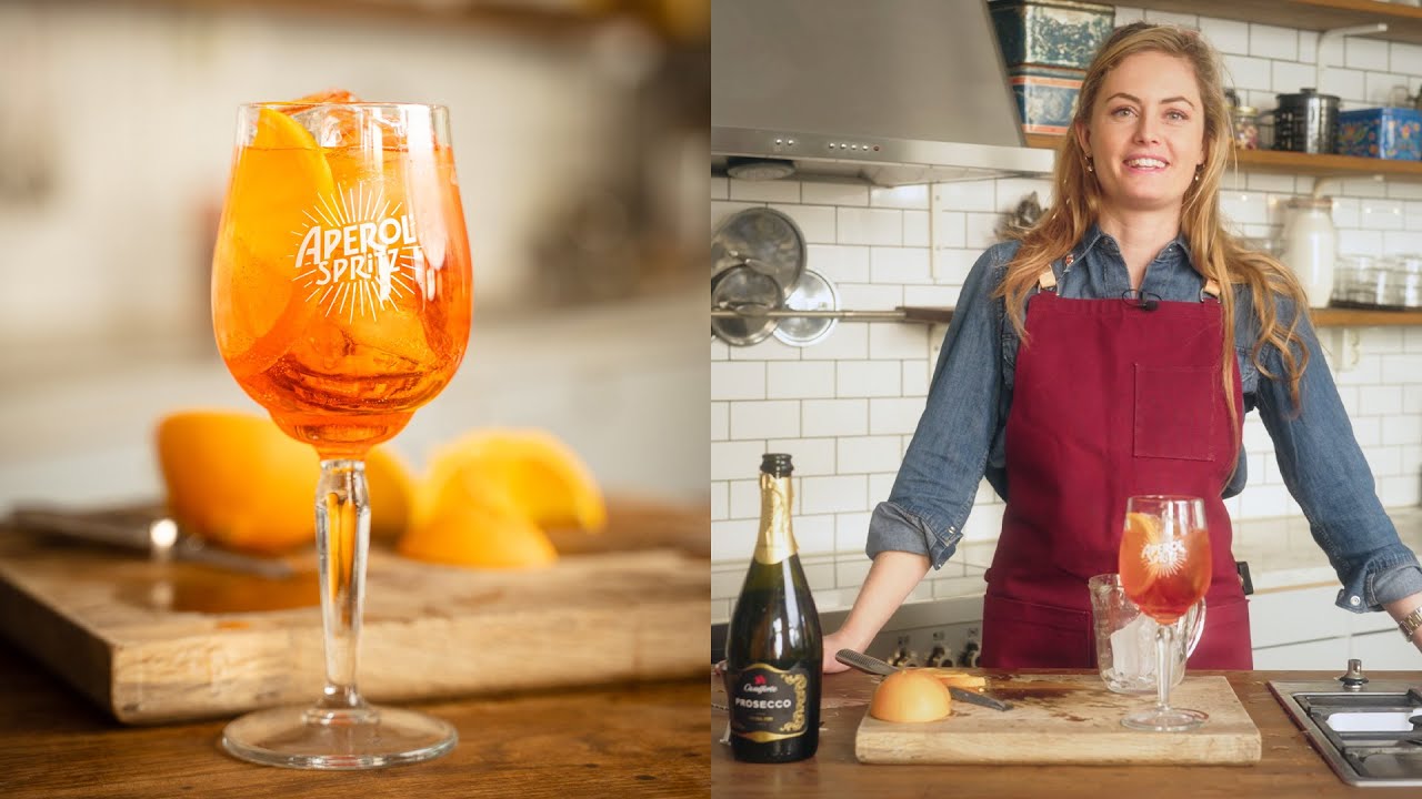 Så här blandar du en Aperol Spritz