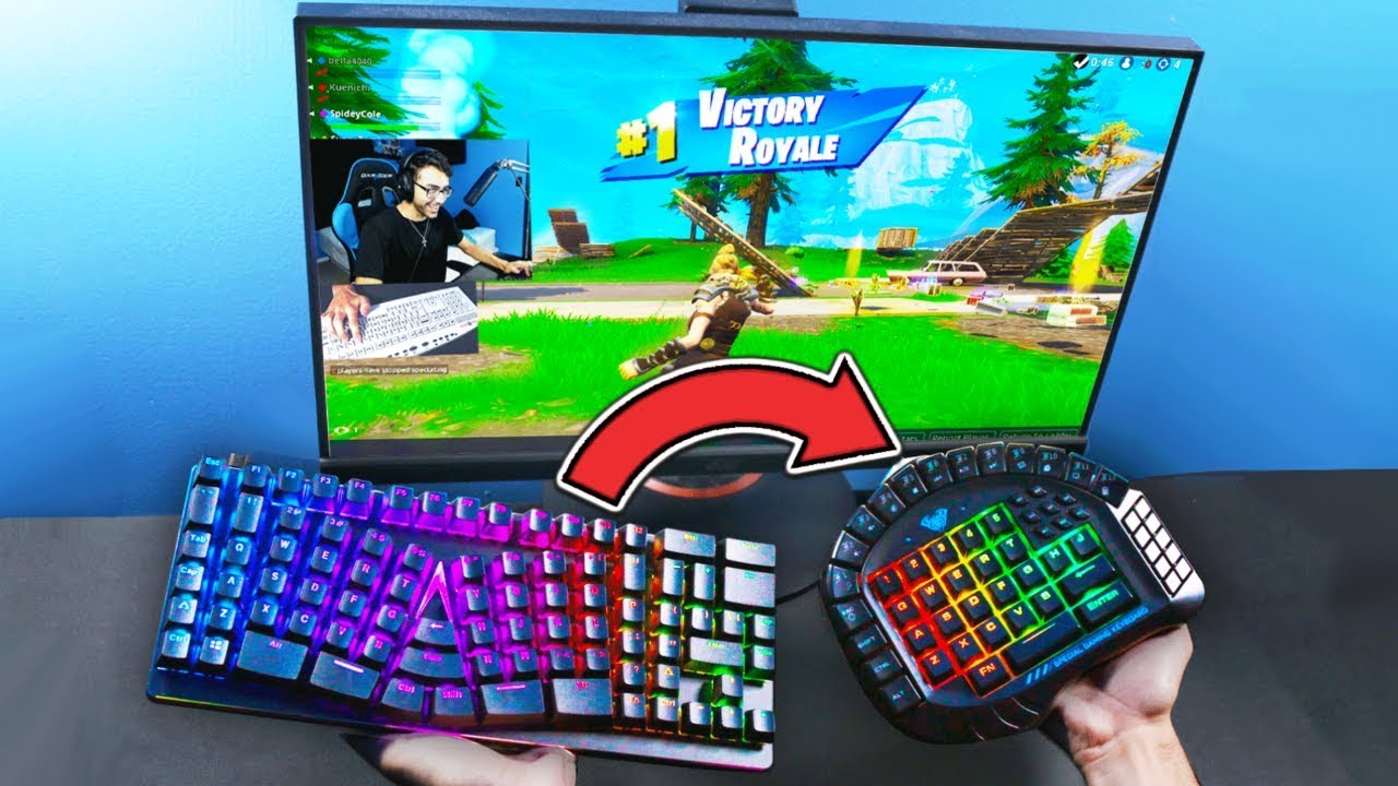 Every Death my KEYBOARD gets WORSE in Fortnite