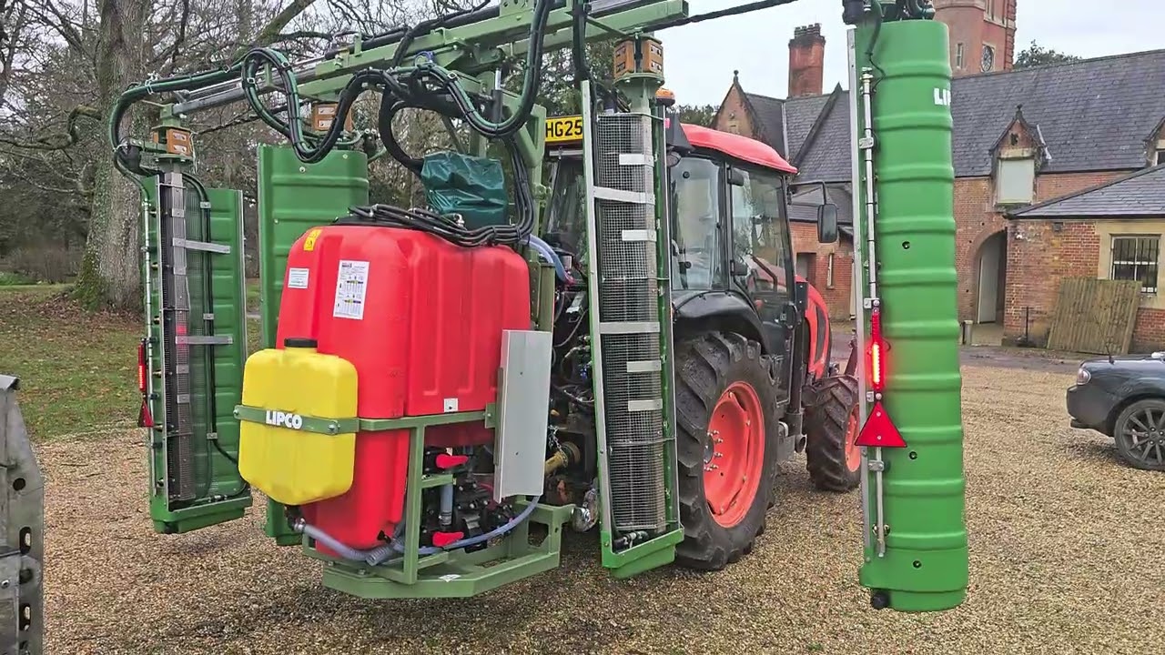 Lipco Recycling ♻ Sprayers for Vineyards by Vitifruit Equipment (4K Quality Video)