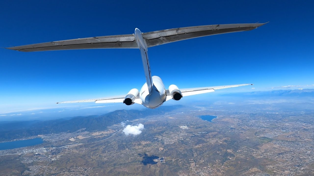 Full video - DC-9 jet wingsuit jump skydive Perris