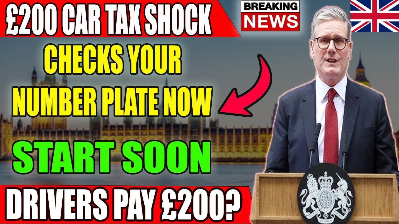 Could You Owe £200 UK Drivers Urged to Check Number Plates Now