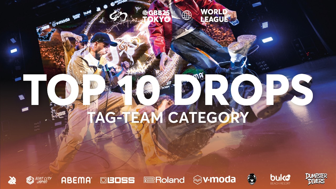 Top 10 Battle Drops | GBB25 Tag Team Category