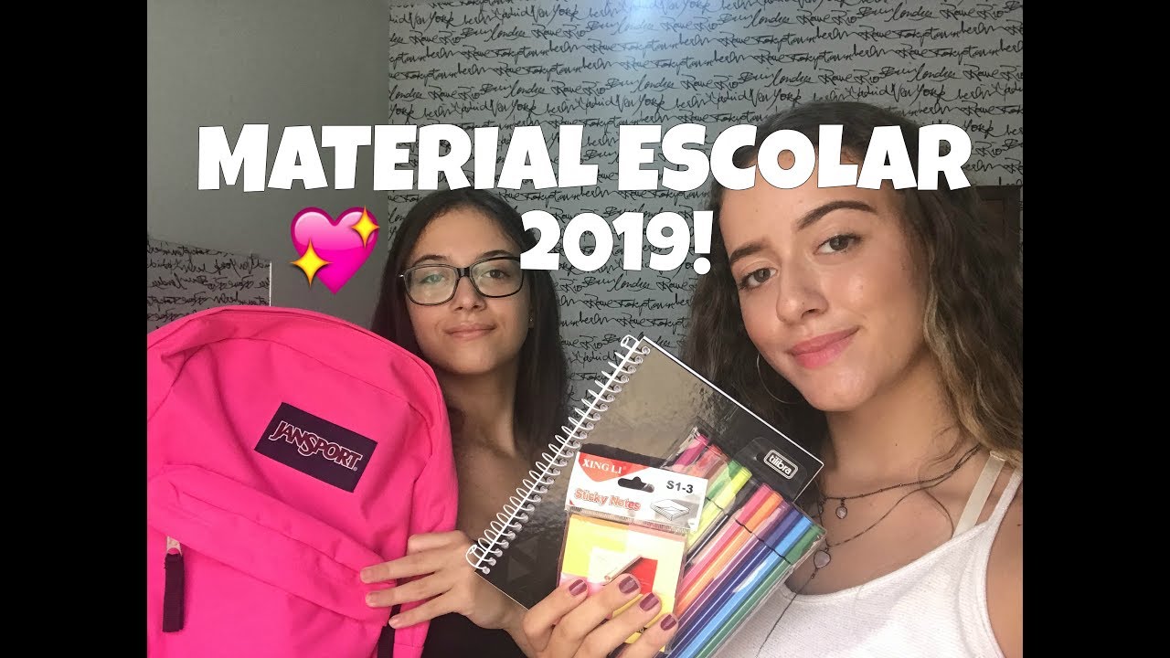 MEU MATERIAL ESCOLAR 2019