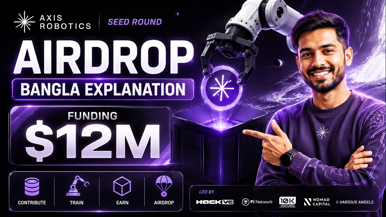 Axis Robotics Airdrop 2026 | Complete Guide | Train AI Robots & Earn FREE Points (Bangla)