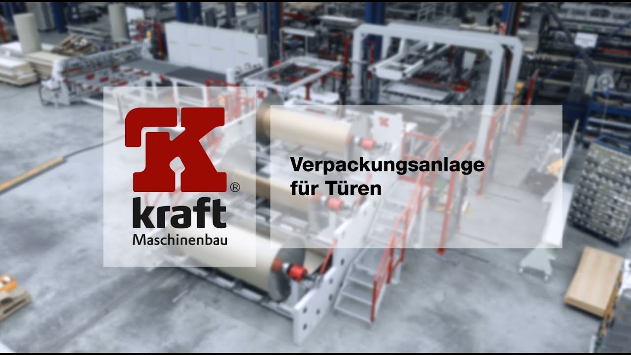 Kraft Verpackungsanlage für Türen