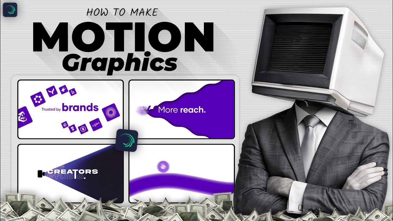 I Created Viral Motion Graphics in Alight Motion ( Step by Step )