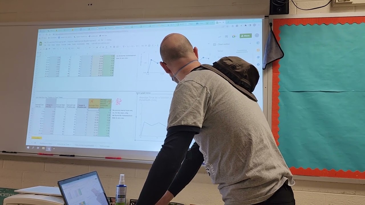 Transforming Soccer Field Data with Sheets for Calculations and Graphs