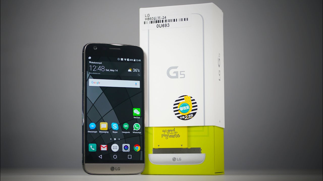 LG G5 - Unboxing & Hands On!