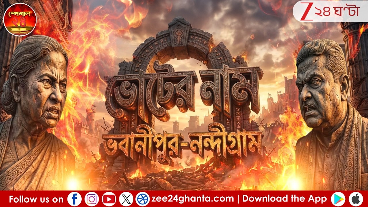 SPECIAL 24 | ভোটের নাম: ভবানীপুর- নন্দীগ্রাম | দুর্দান্ত ইলেকশন ম্যাচ ভবানীপুর-নন্দীগ্রামে