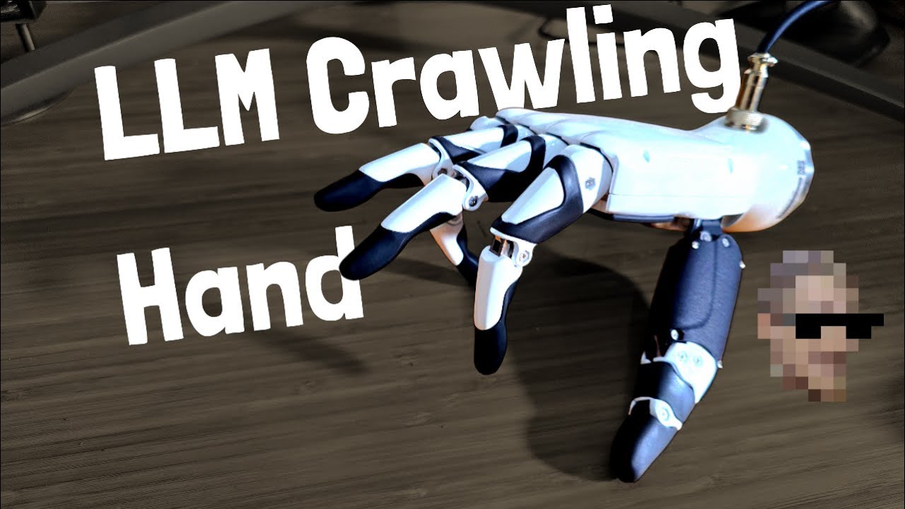 Vibe Coding a Robotic Hand to Crawl (Inspire RH56DFQ)