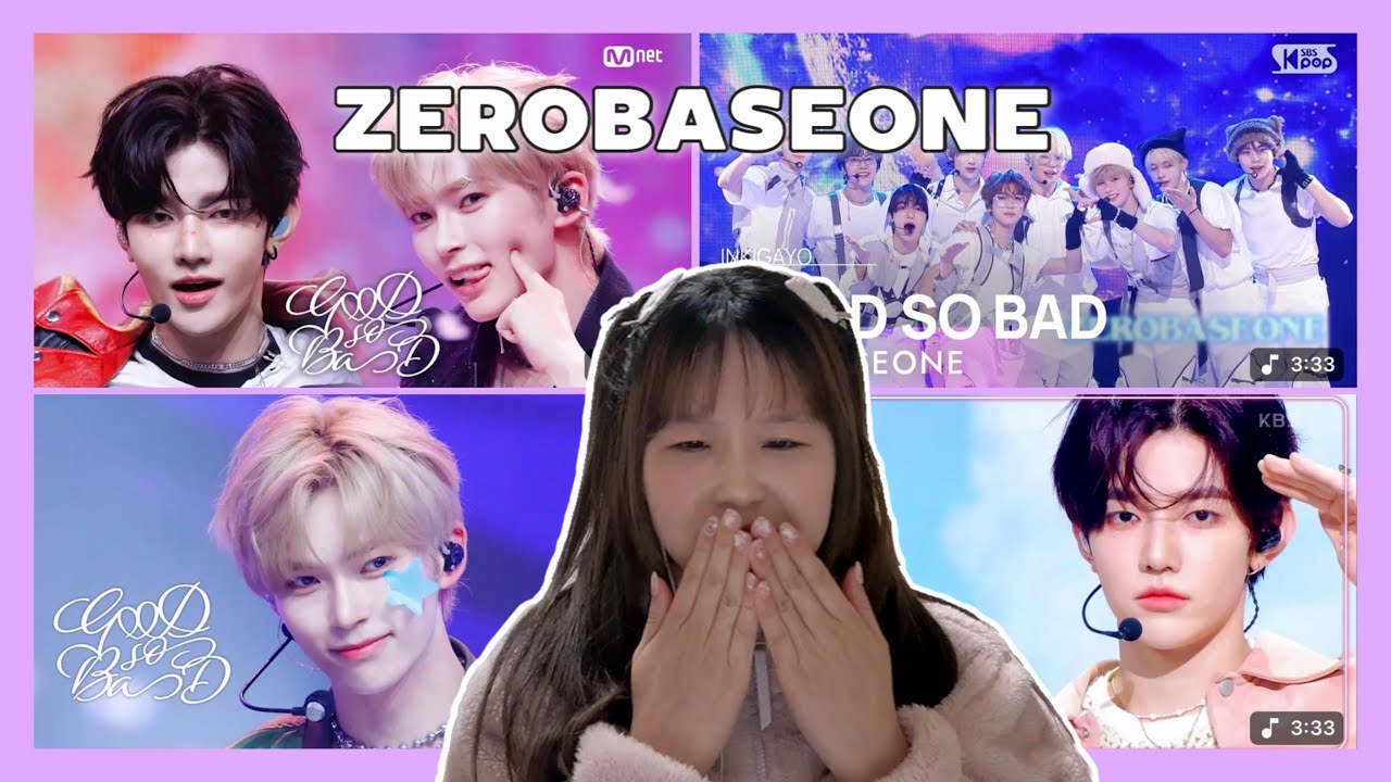 ZEROBASEONE Reaction | Good So Bad Live Stages Reaction
