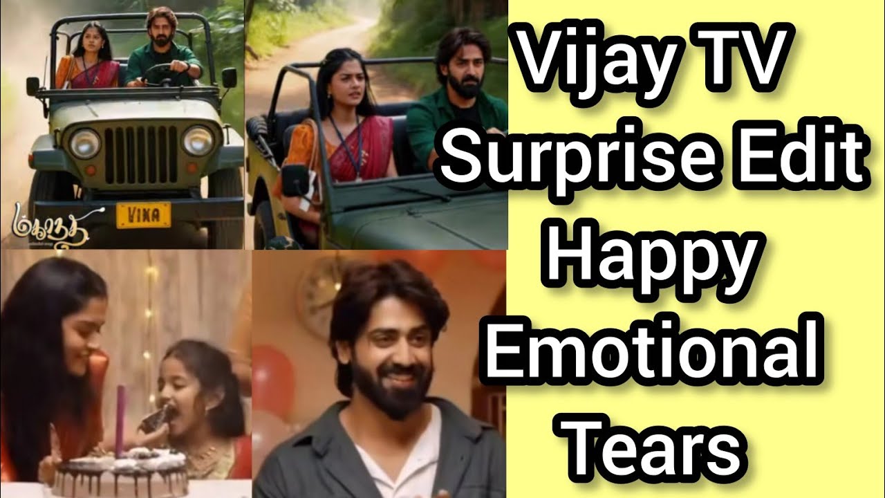 Vijay TV Surprise AI edit 👌💗🧿 Happy Emotional Tears Super Episode 🧿💗👌👌👌💗💗🧿💯😊💯😊💯😊💯☺☺☺☺😌😌😌😌😌🥰🤩🥰🤩🥰🤩👌👌👌