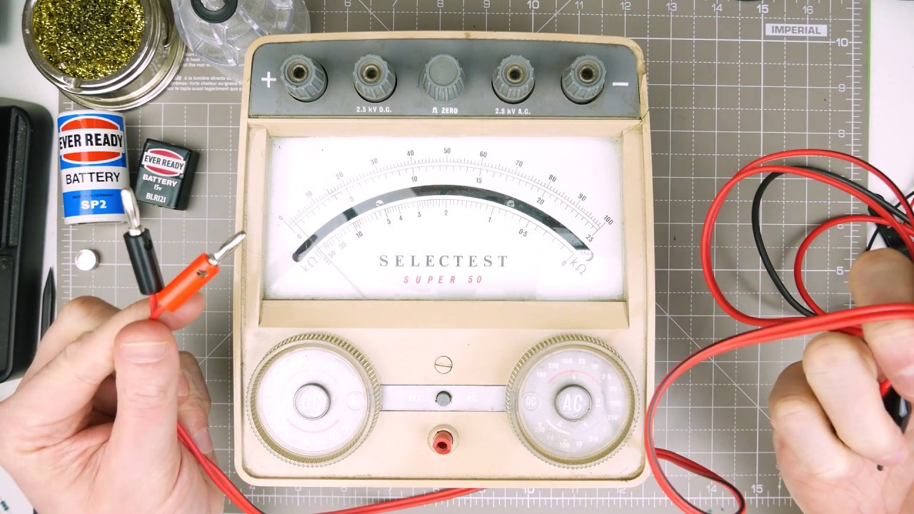 Vintage Tech: Selectest Super 50 Multimeter - VT7