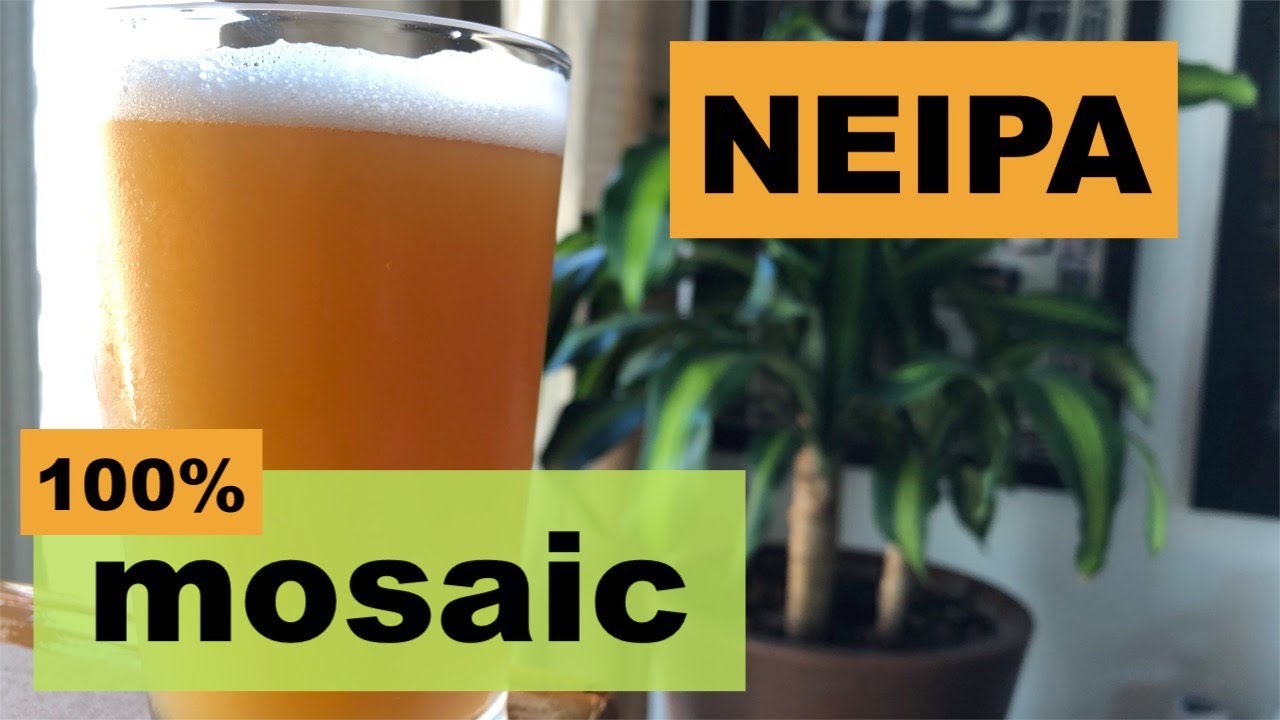 Receita Neipa Single Mosaic com BRY-97 - Brassagem #49