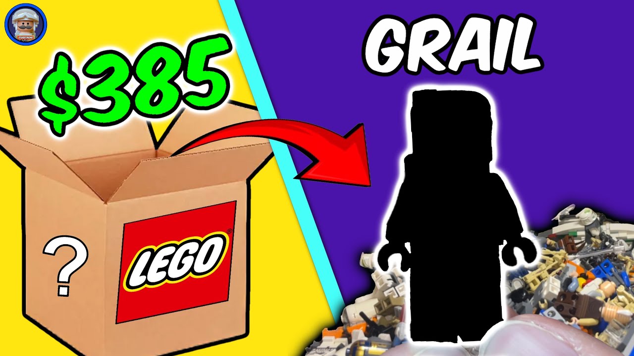 Загадочная коробка с минифигурками LEGO Star Wars (фигурки GRAIL) за 385 долларов
