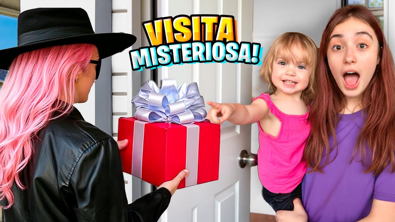 MINHAS FILHAS RECEBERAM uma VISITA SECRETA na NOSSA NOVA CASA! Pai Também Vloga