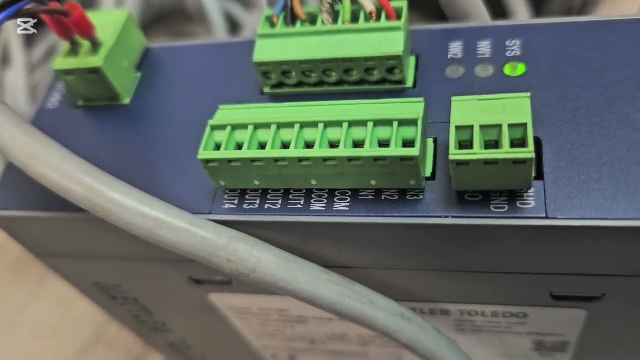 How to set up a Mettler Toledo IND360 weighing terminal 