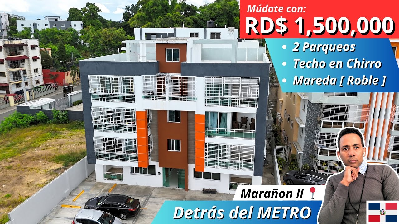 🇩🇴 El 1er PISO con PATIO más Baratos de más de 100m2