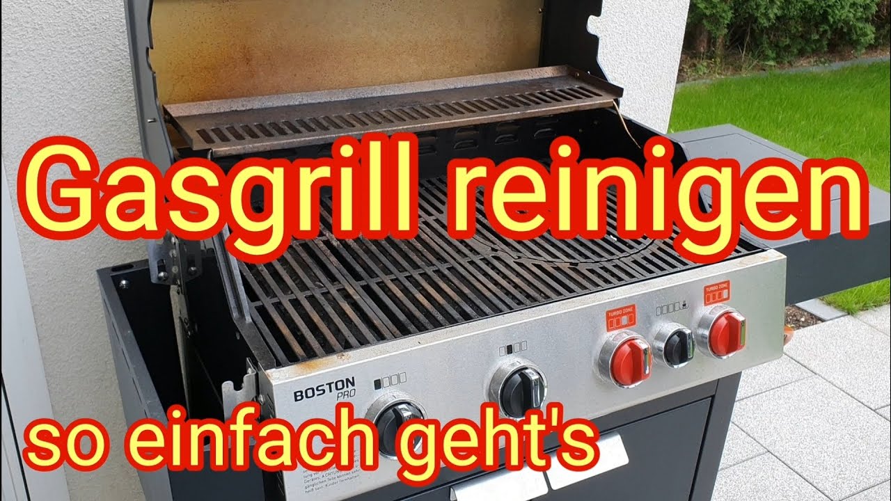 Gasgrill ohne Mühe reinigen - so einfach geht es mit Fettlöser von HiGloss, Superkonzentrat