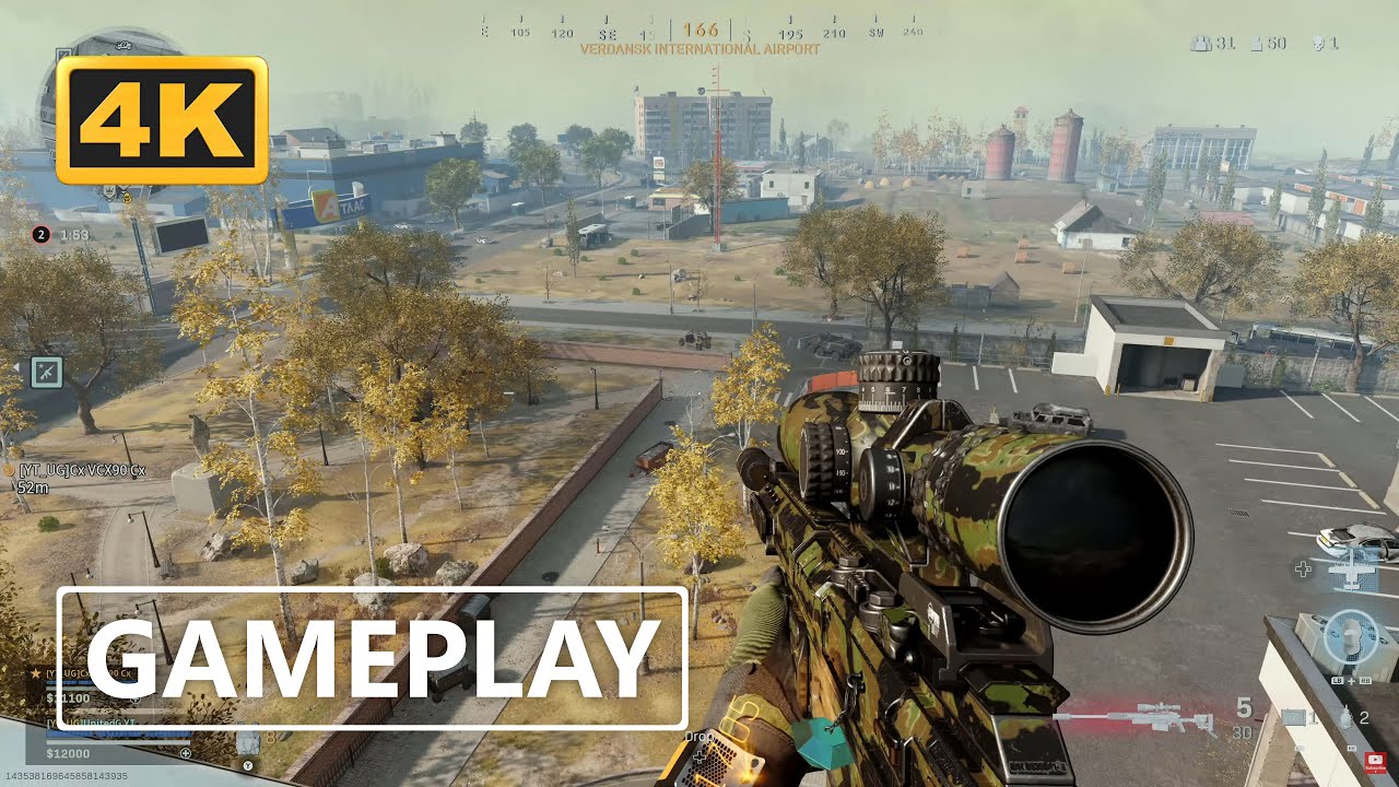 Call of Duty Warzone Verdansk Gameplay 4K