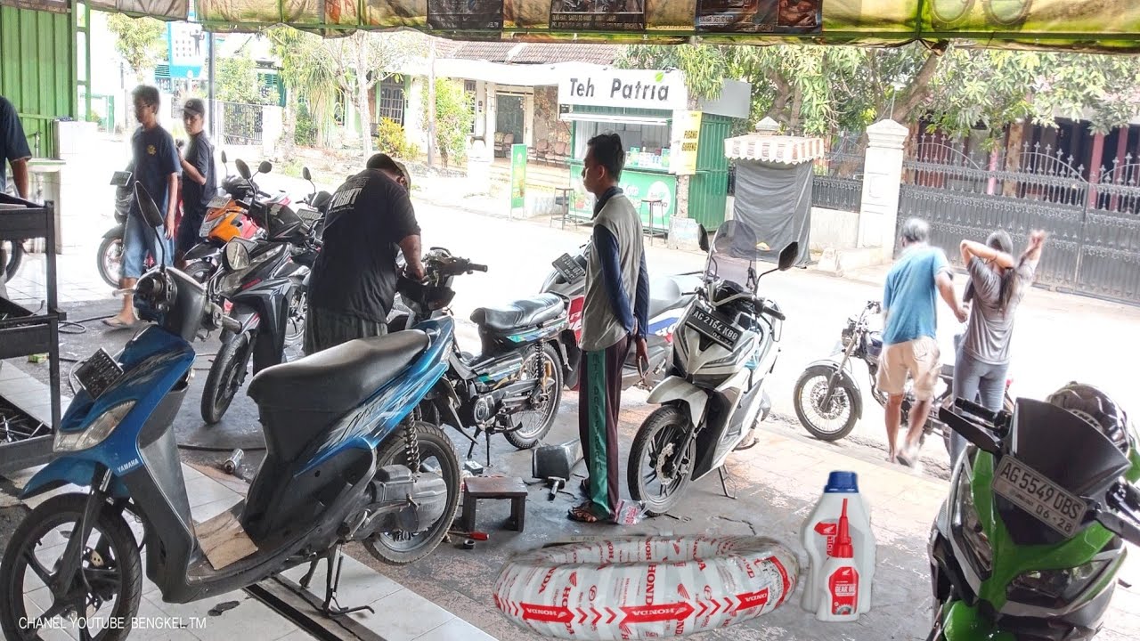 HANYA 5 MENIT GANTI OLI, AKI, SPION, BOHLAM LAMPU @bengkeltm1385