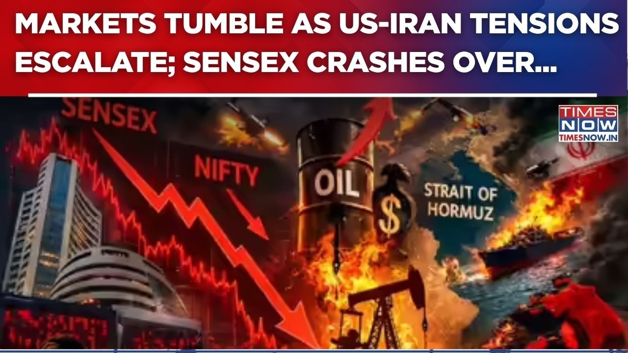 Middle East Tensions Rattle Markets: Sensex Crashes 800+ Pts, Oil Surge Hits Investor's Sentiment
