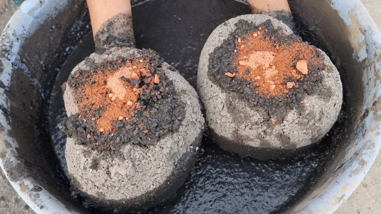 ASMR: New Video 🥳 Grainy Pure Charcoal Crumbling in Water 💦 😴 Oddly Satisfying, asmr relaxation