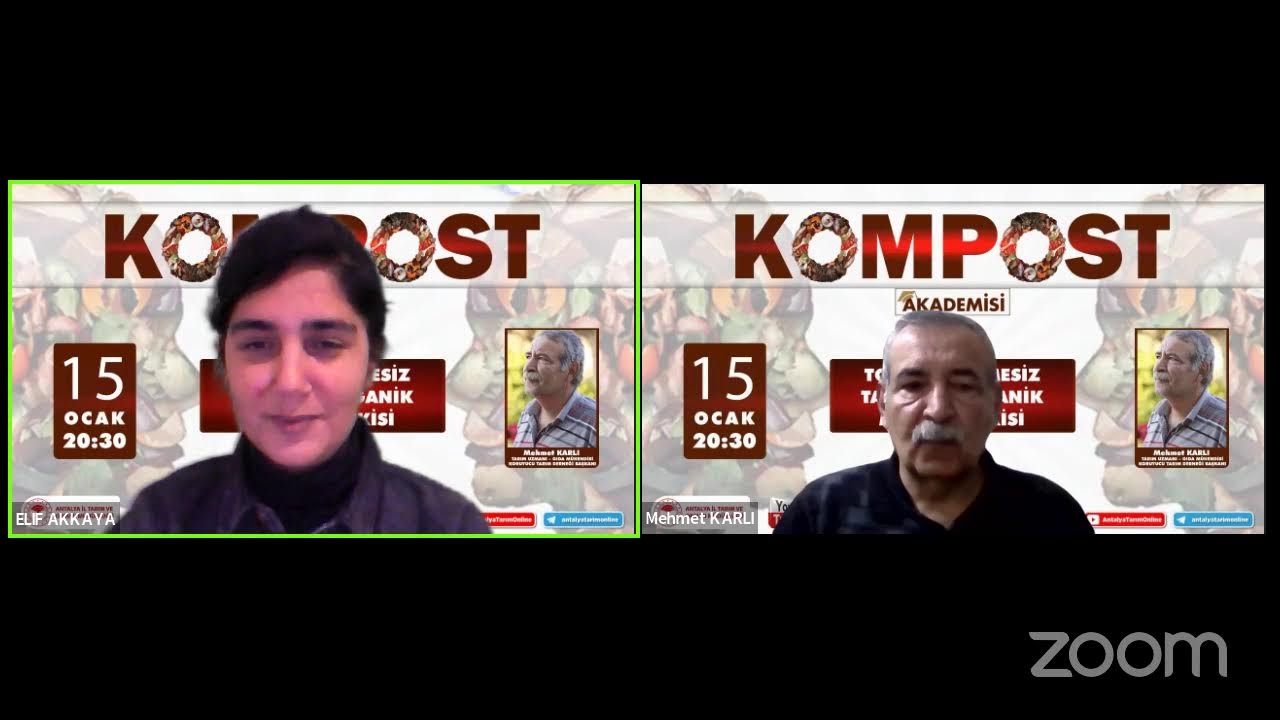 Kompost Akademisi-10 Toprak İşlemesiz Tarım ve Organik Madde İlişkisi Tarım Uzman Mehmet Karlı