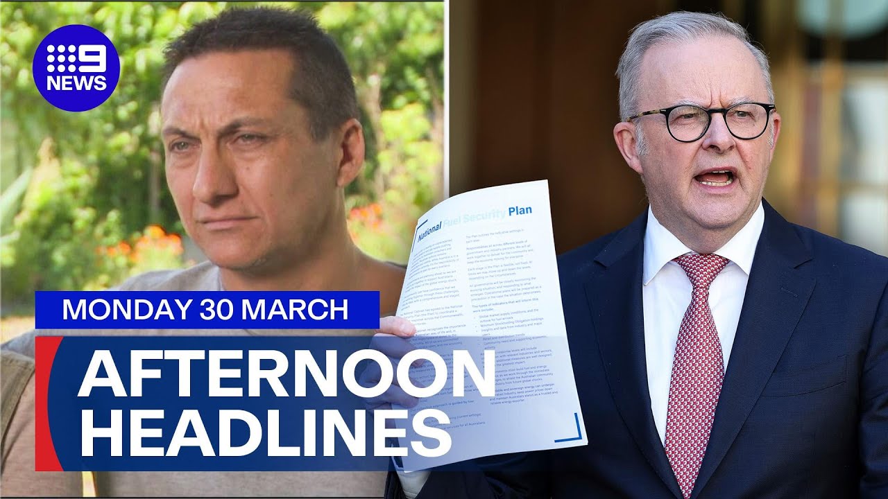 Dezi Freeman shot dead; Federal Government slashing petrol tax in half | 9 News Australia