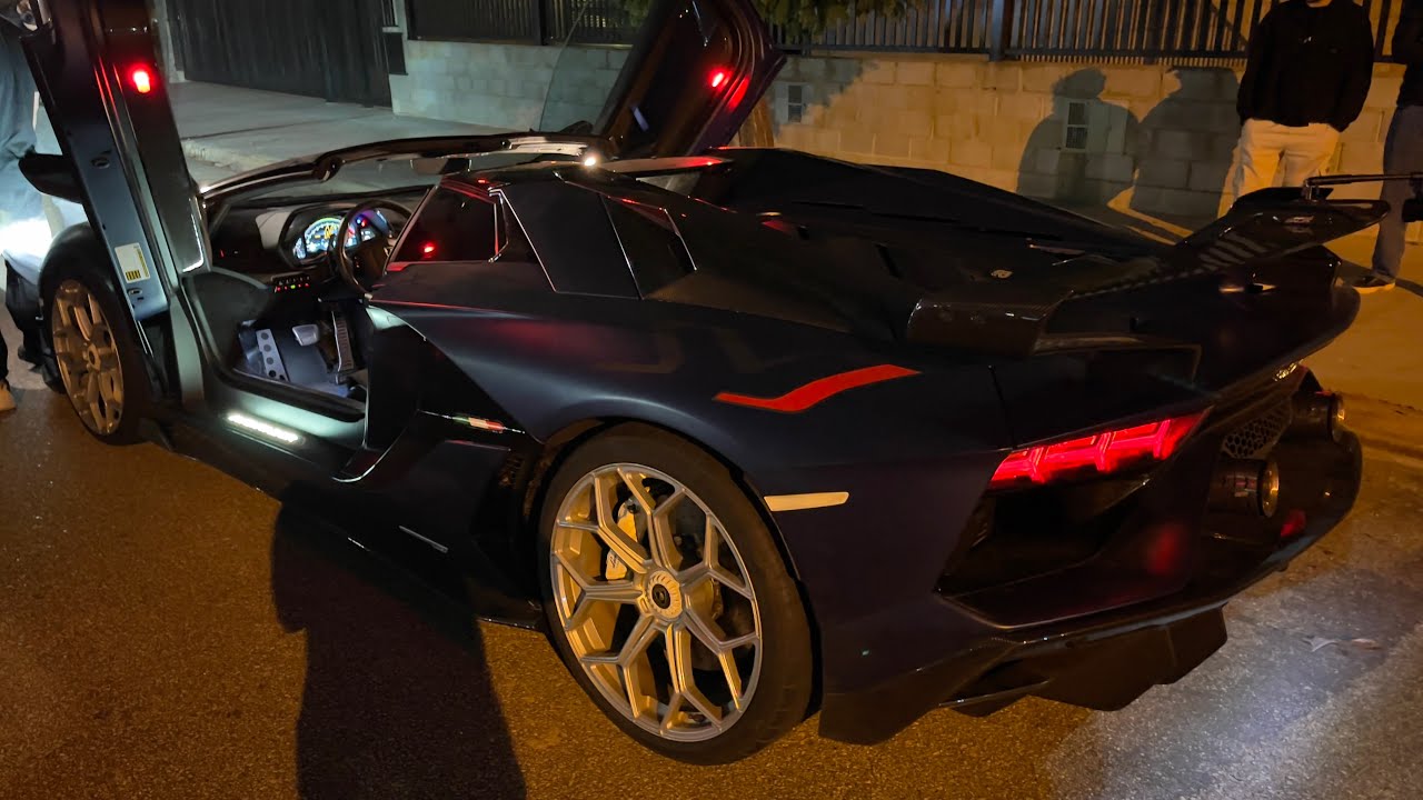 FUI NA ENTREGA DA LAMBORGHINI AVENTADOR SVJ DO GB CIATE COM NOVO ESCAPE FULL TITANIUM, BERRAA MUITO!