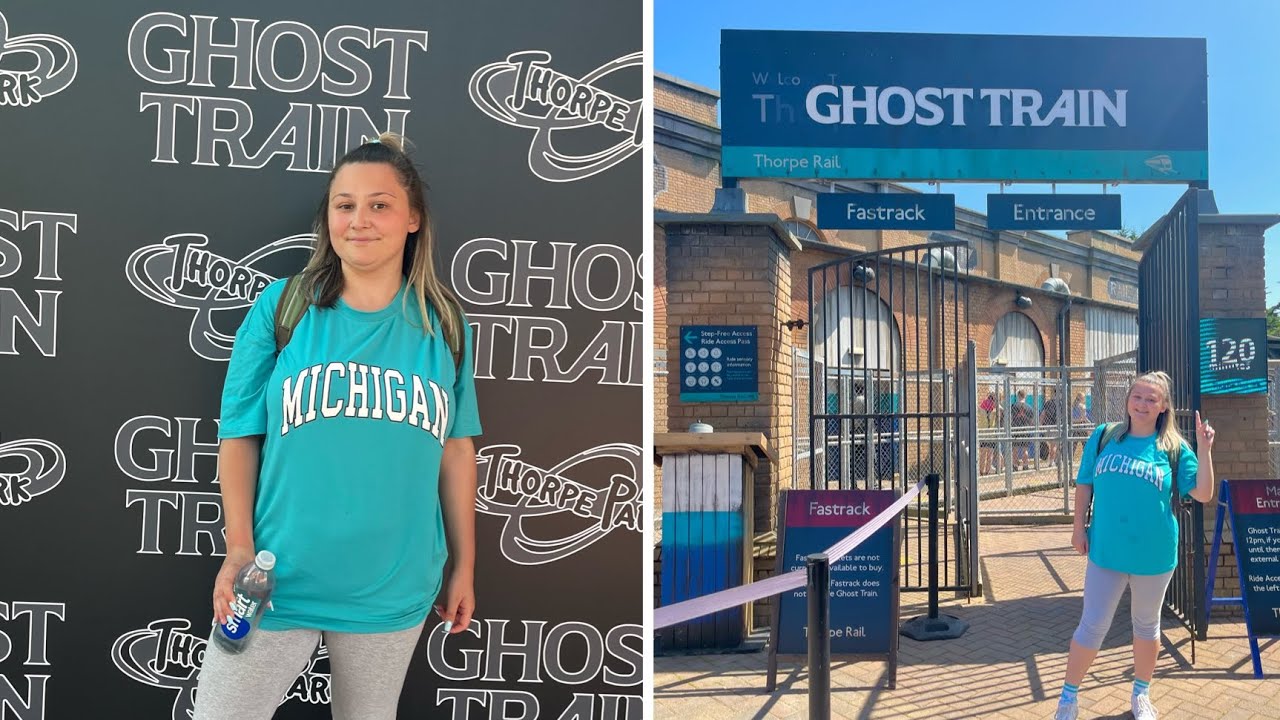 GHOST TRAIN At Thorpe Park First Ride REVIEW + Opening !| May 2023 #thorpepark #thorpeparkghosttrain