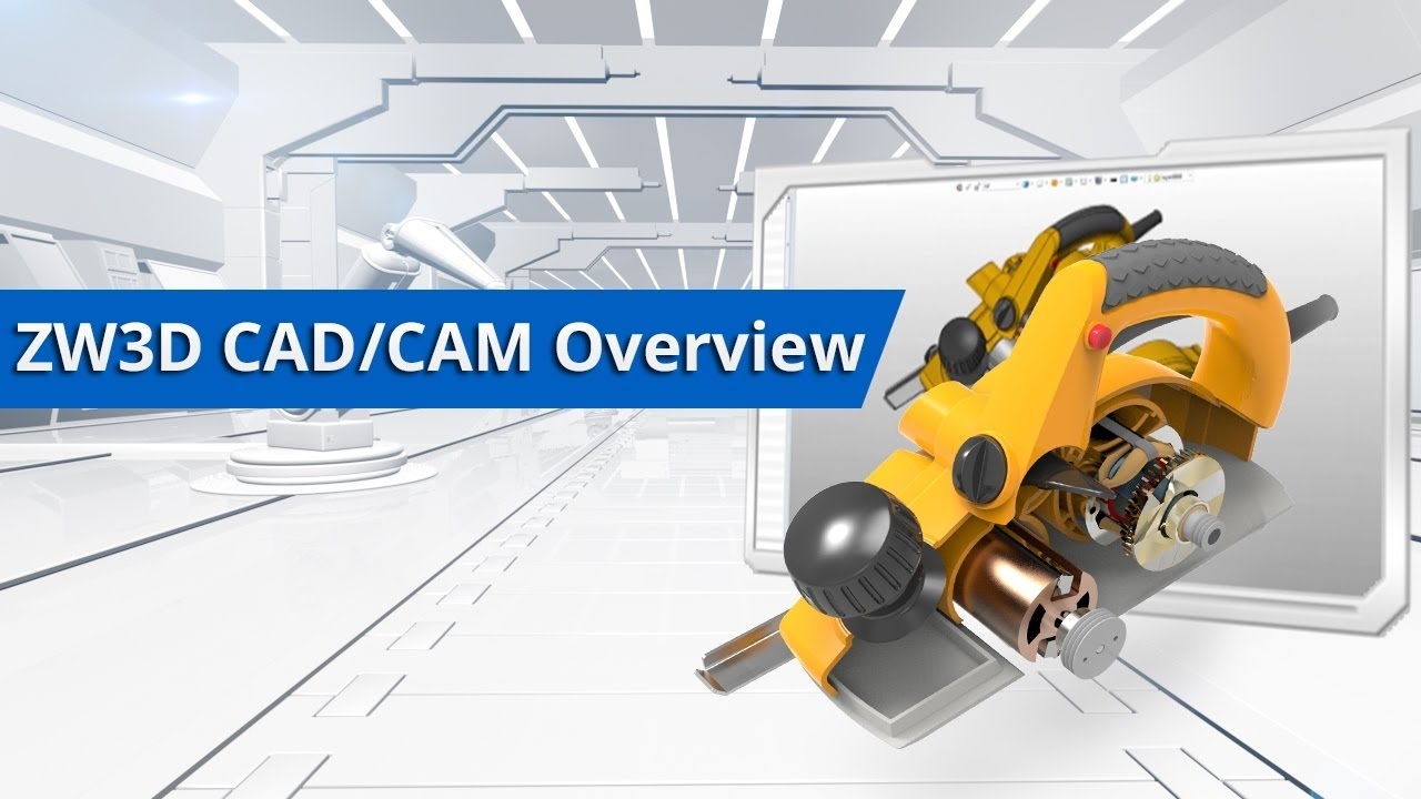 ZW3D CAD/CAM &Uuml;berblick (Deutsche)